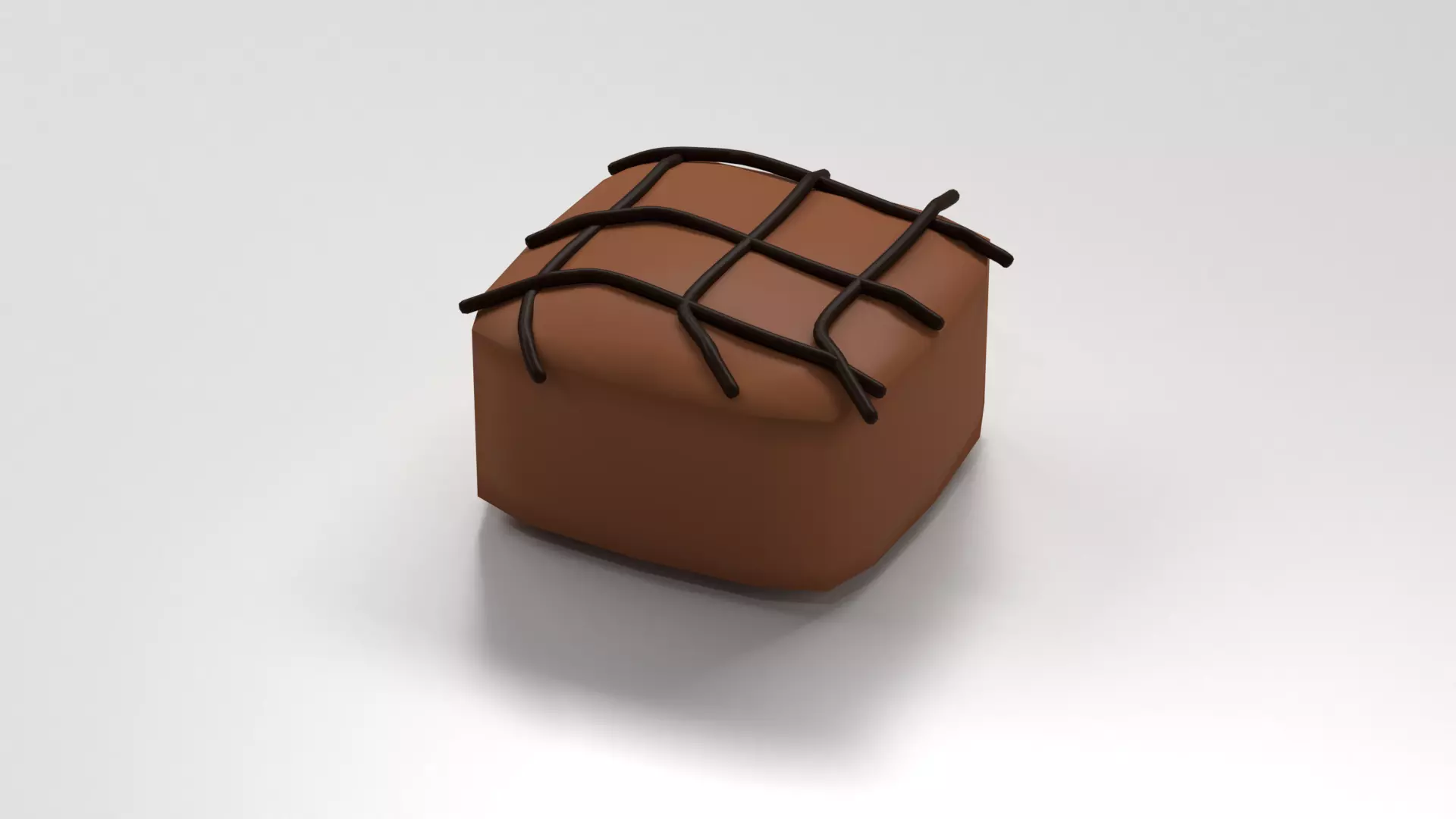 Chocolate 4 cube 3D model