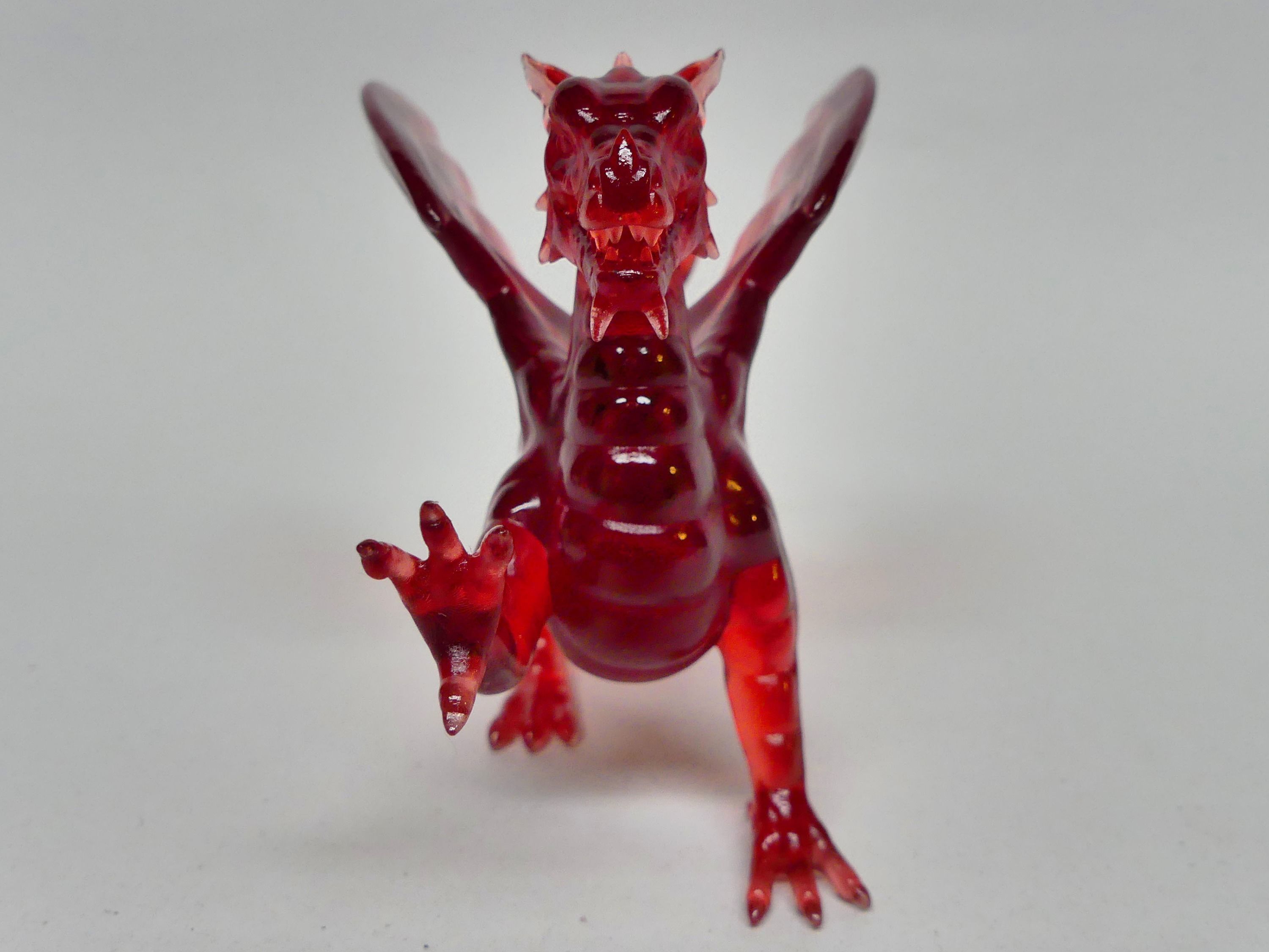 Welsh Dragon Statue - 3D Printable 3D print model_13