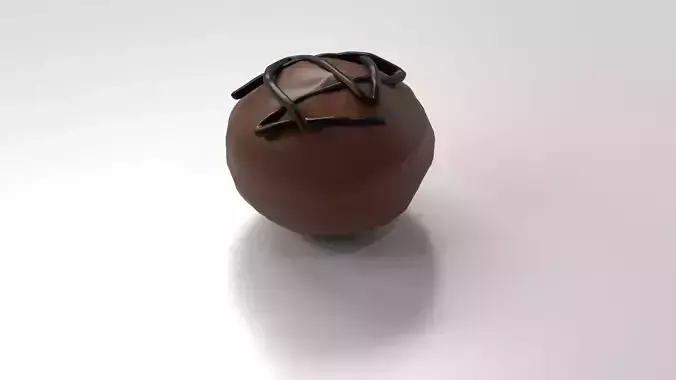 Chocolate 5 egg 3D model
