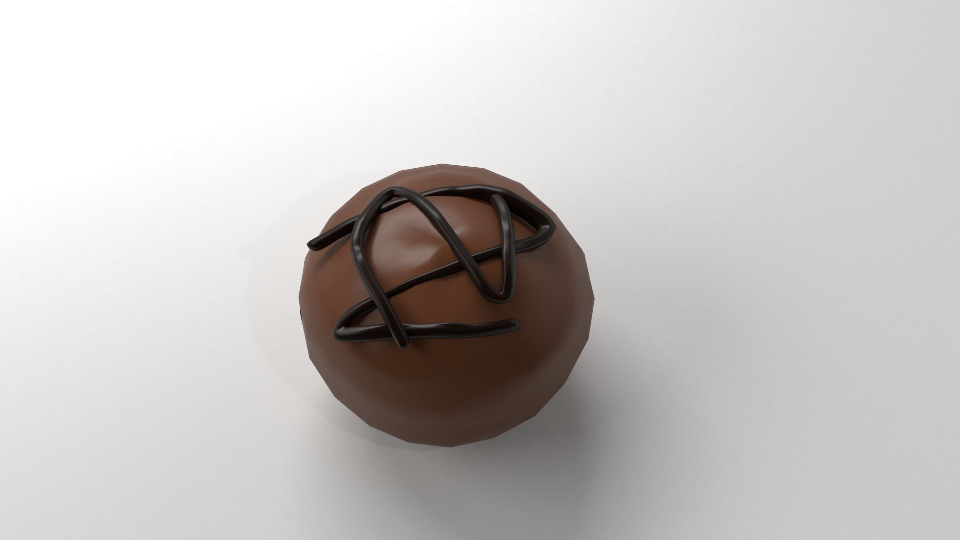 Chocolate 5 egg 3D model_2