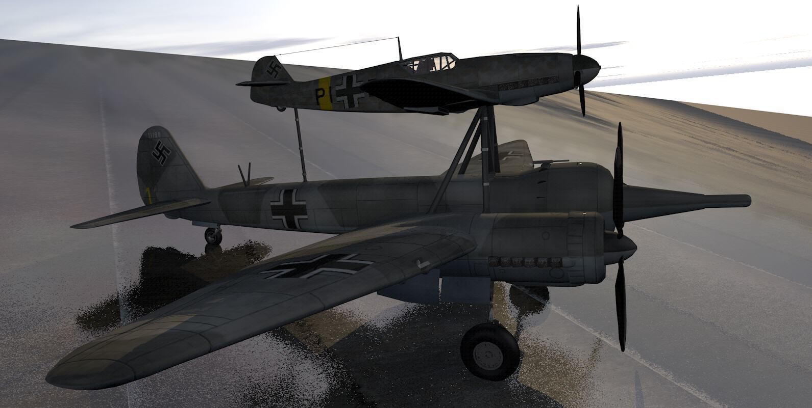 Mistel One 3D model_2