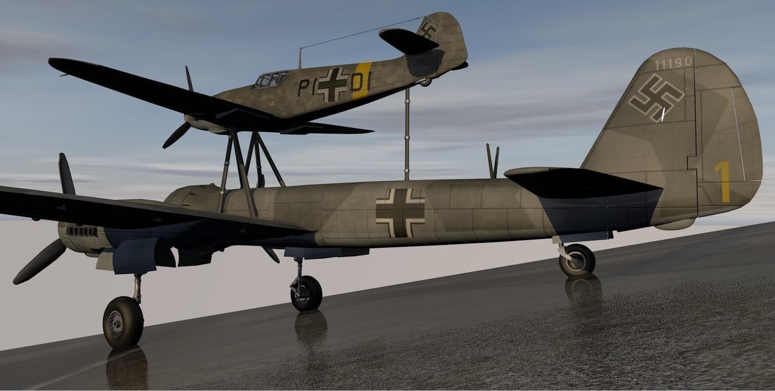 Mistel One 3D model_4