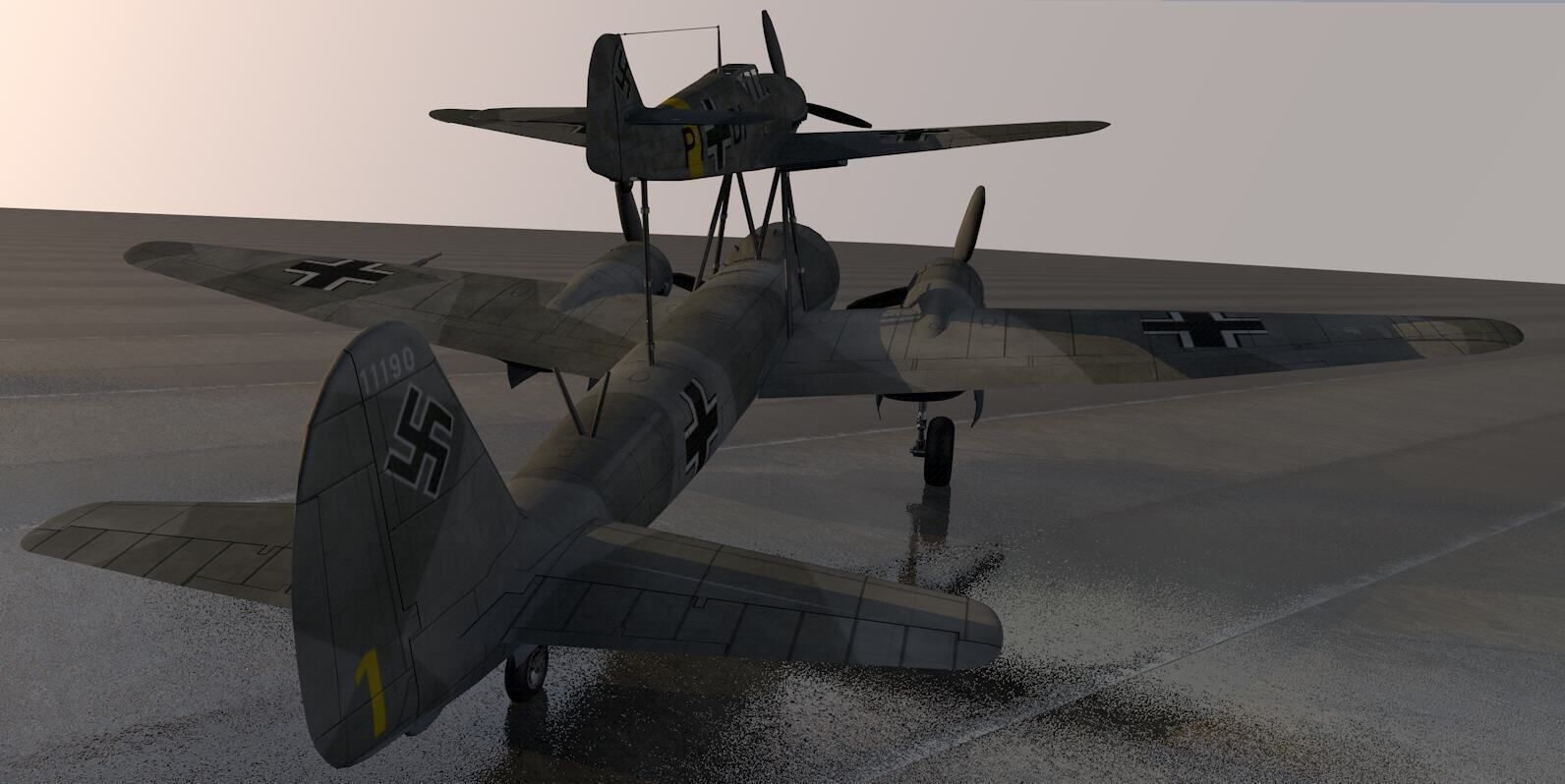 Mistel One 3D model_5