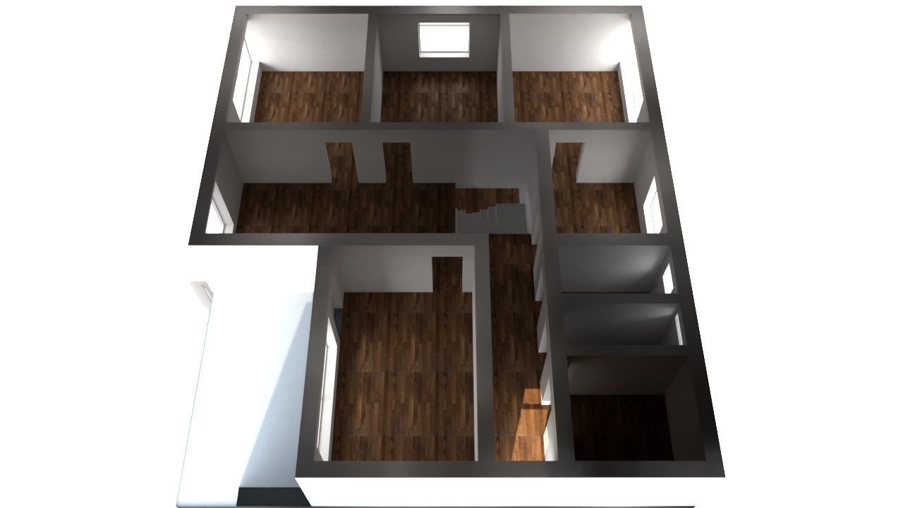 Modern House 3D model_5