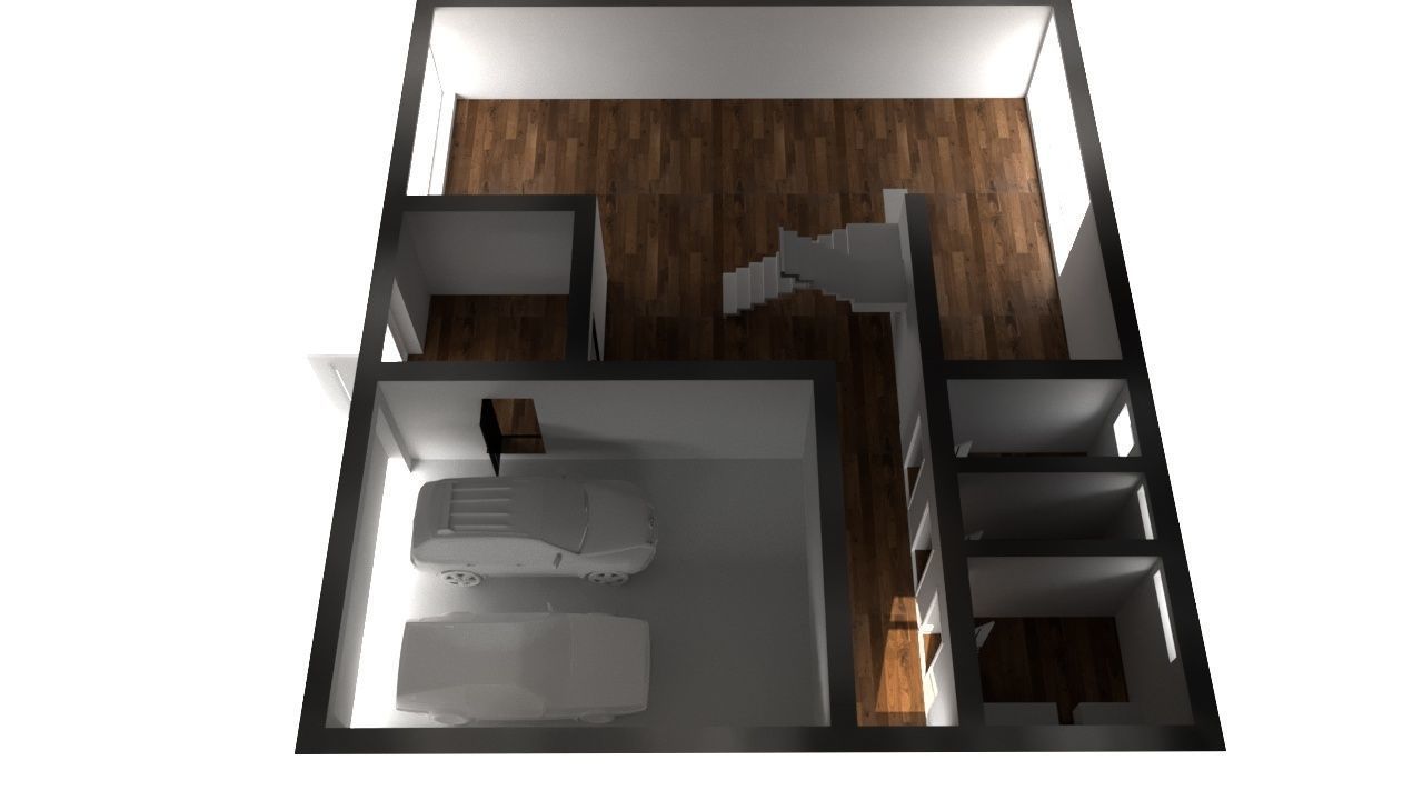 Modern House 3D model_4