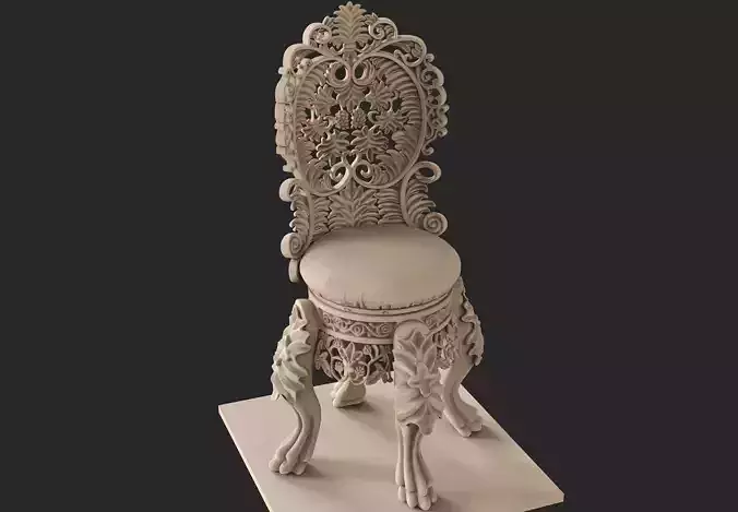 Zbrush - Carving Chair