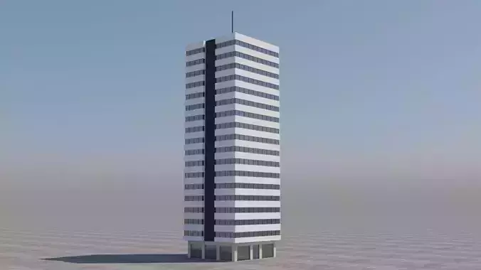 Modern Building Exterior Skyscraper 5