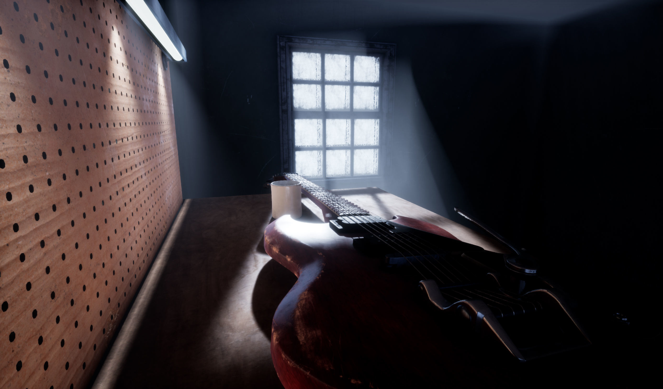 Gibson SG Low-poly 3D model_8