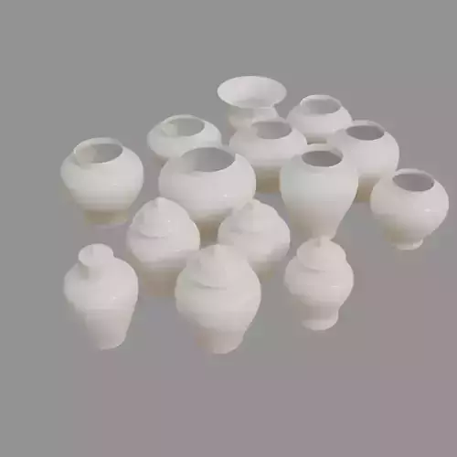 Chinese Classic Sytle Pocelain Jars Collection - 14 models