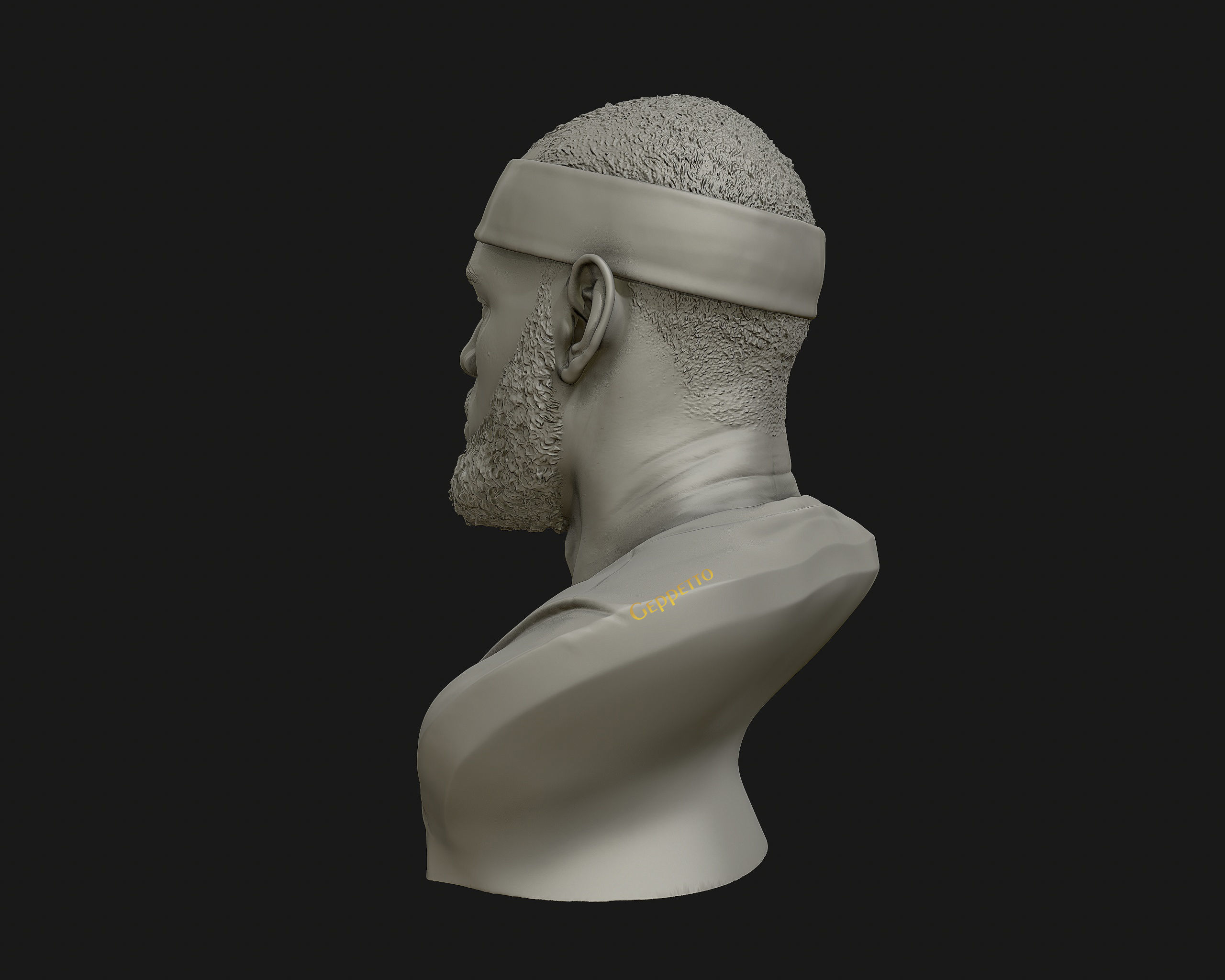 Lebron James in Lakers jersey Ready to 3D print 3D print model_37
