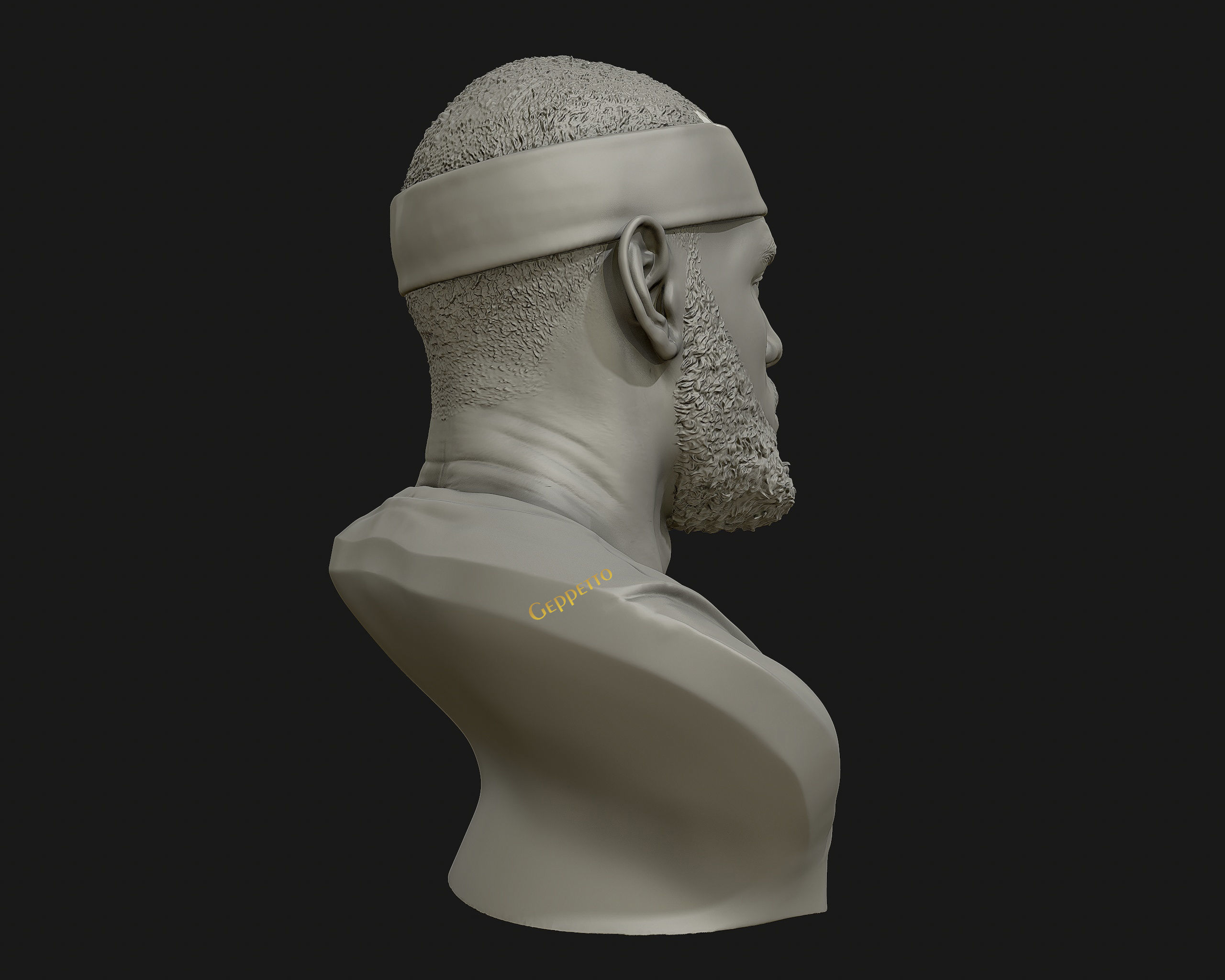 Lebron James in Lakers jersey Ready to 3D print 3D print model_39