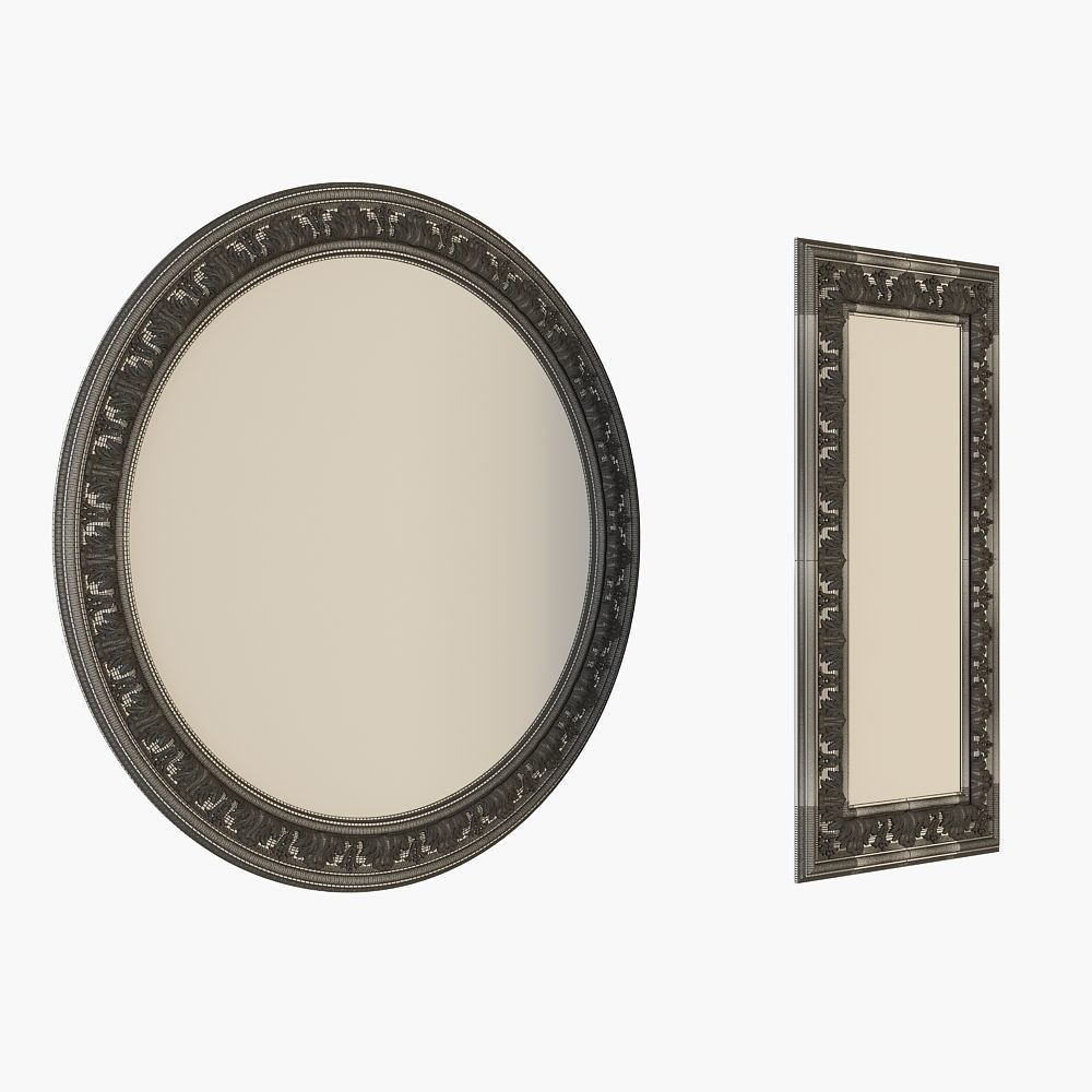 Mirror set for cnc 3D model_3