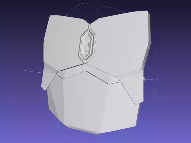 Star Wars Mandalorian Chrome Armor Chestplace Printable 3D print model