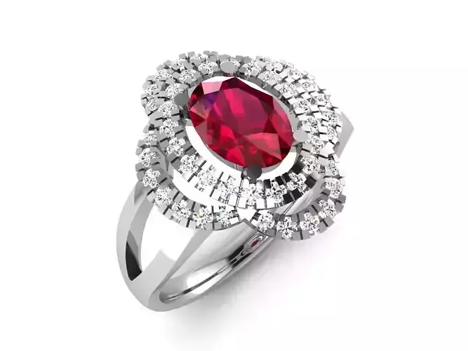 Women Ring 3dm render detail