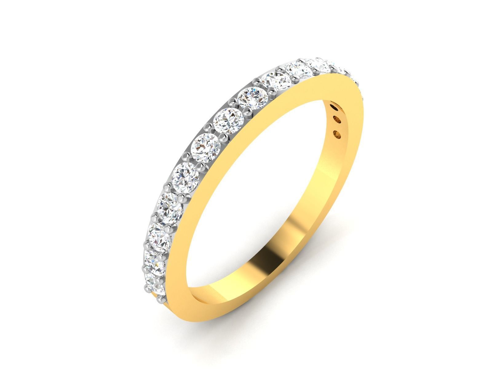 Women Ring 3dm render detail 3D print model_3