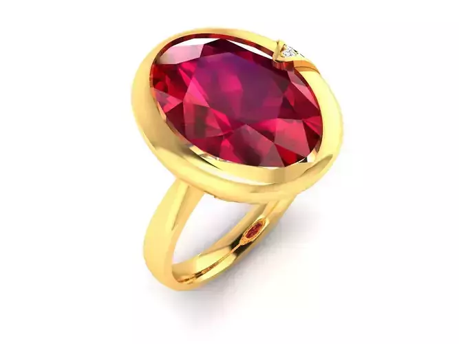 Women Ring 3dm render detail