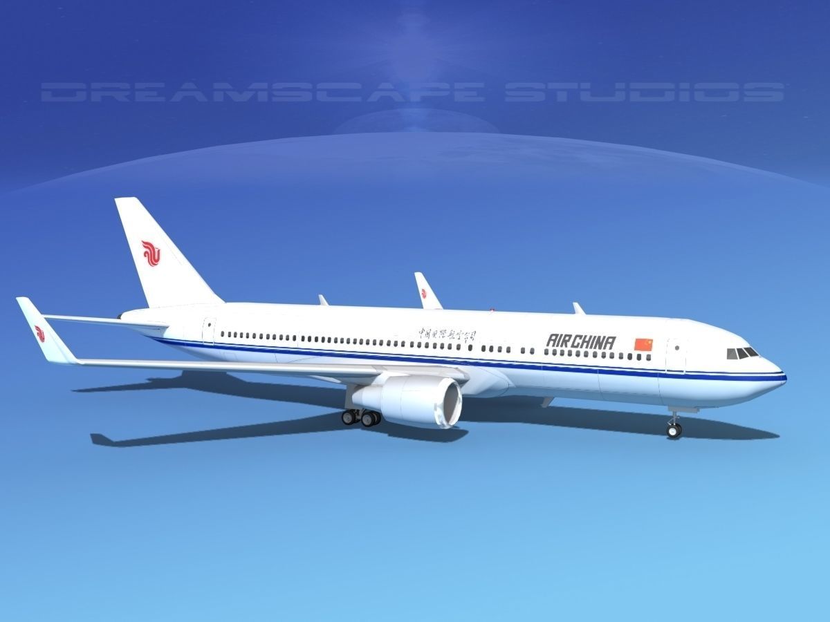Boeing 767-300 Air China 3D model_3