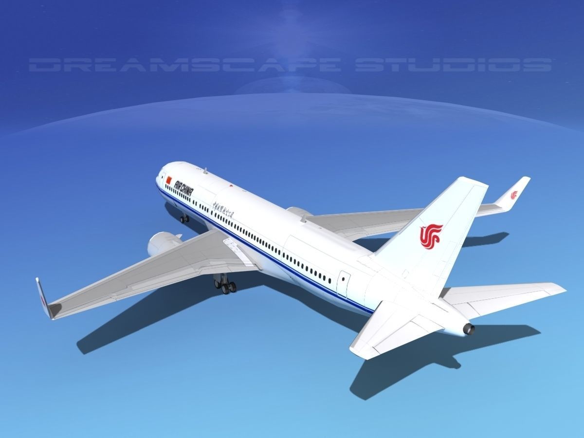 Boeing 767-300 Air China 3D model_7
