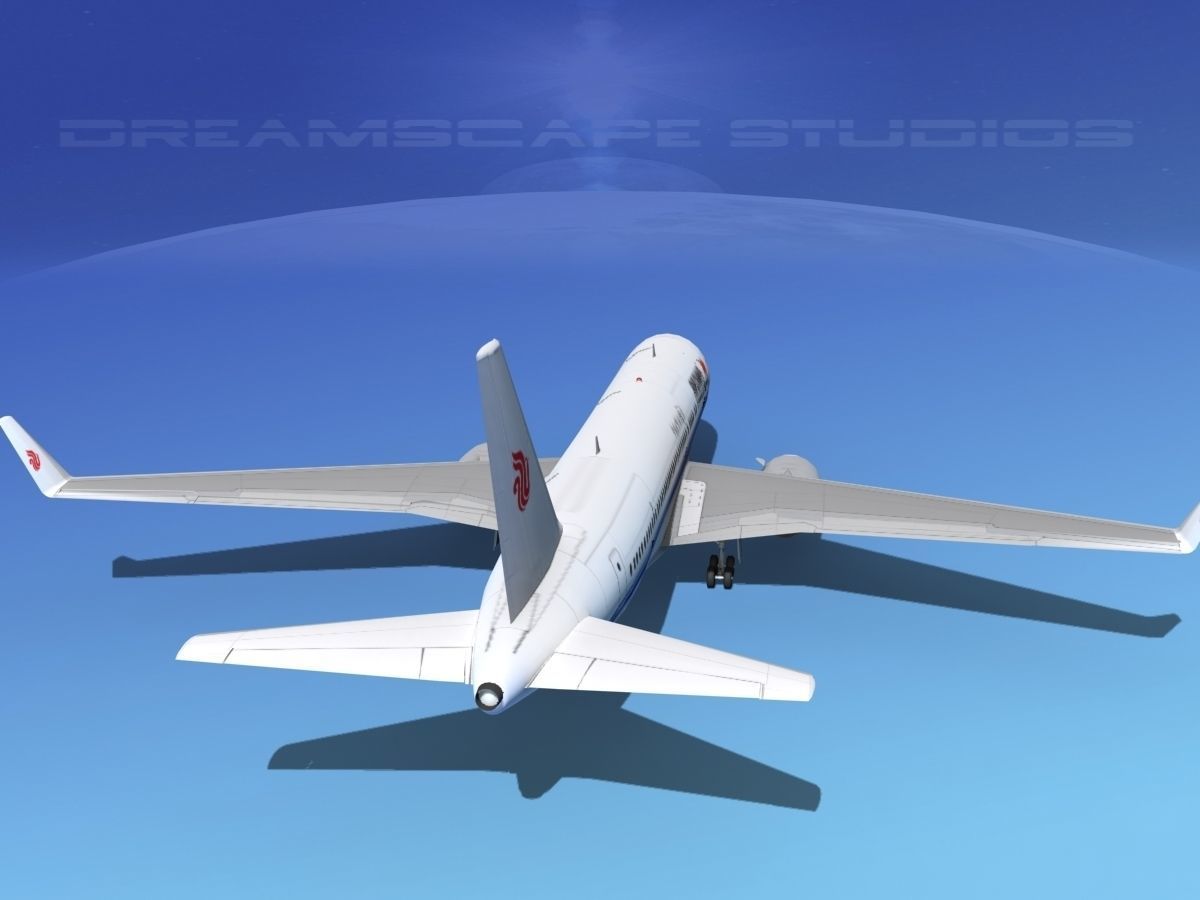 Boeing 767-300 Air China 3D model_6