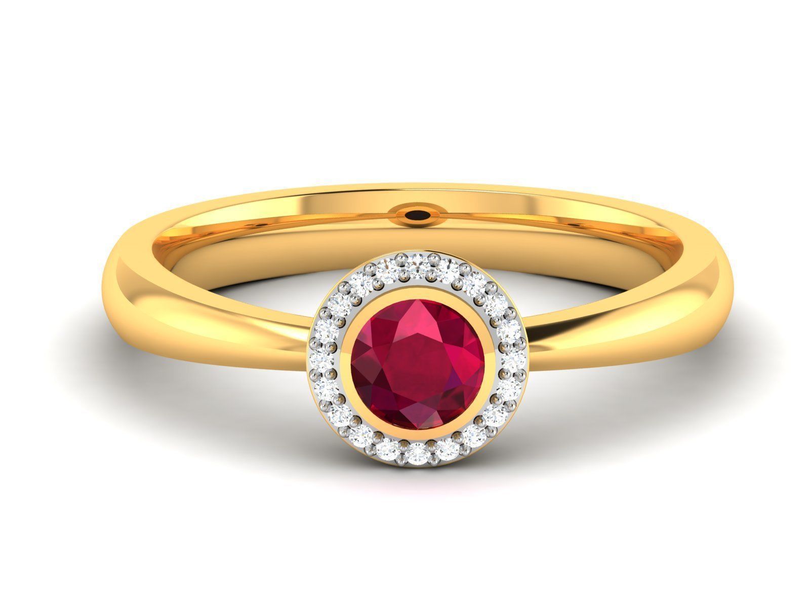 Women Ring 3dm render detail 3D print model_7