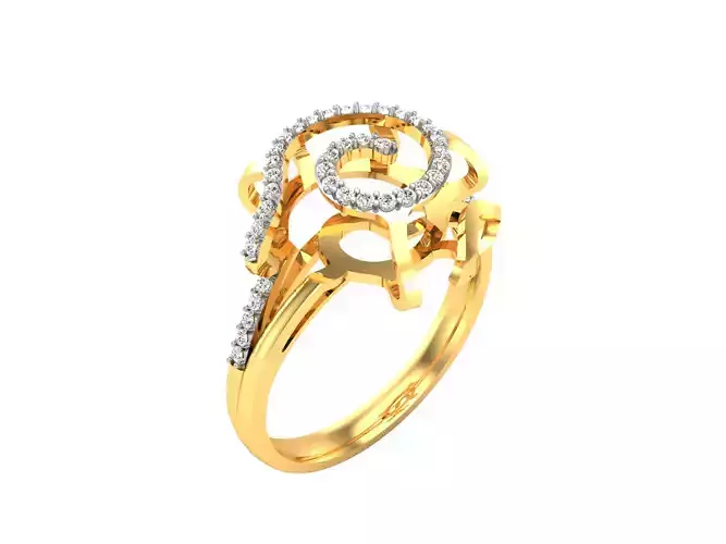 Women Ring 3dm render detail
