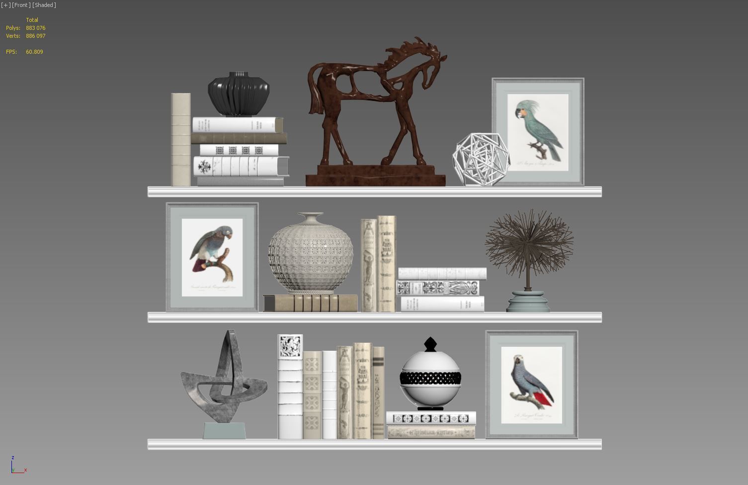 Decor Set 50 3D model_5