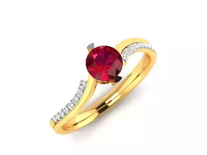 Women Ring 3dm render detail