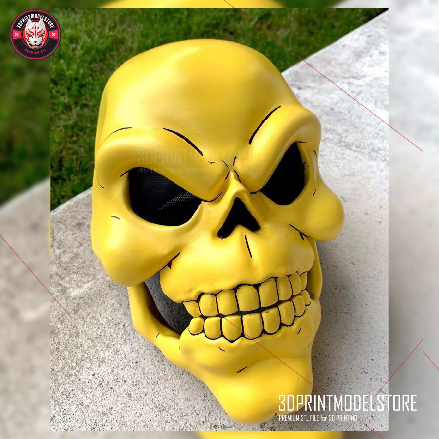 Skeletor Mask 1980 He-Man Masters Of The Universe 3D print model_0