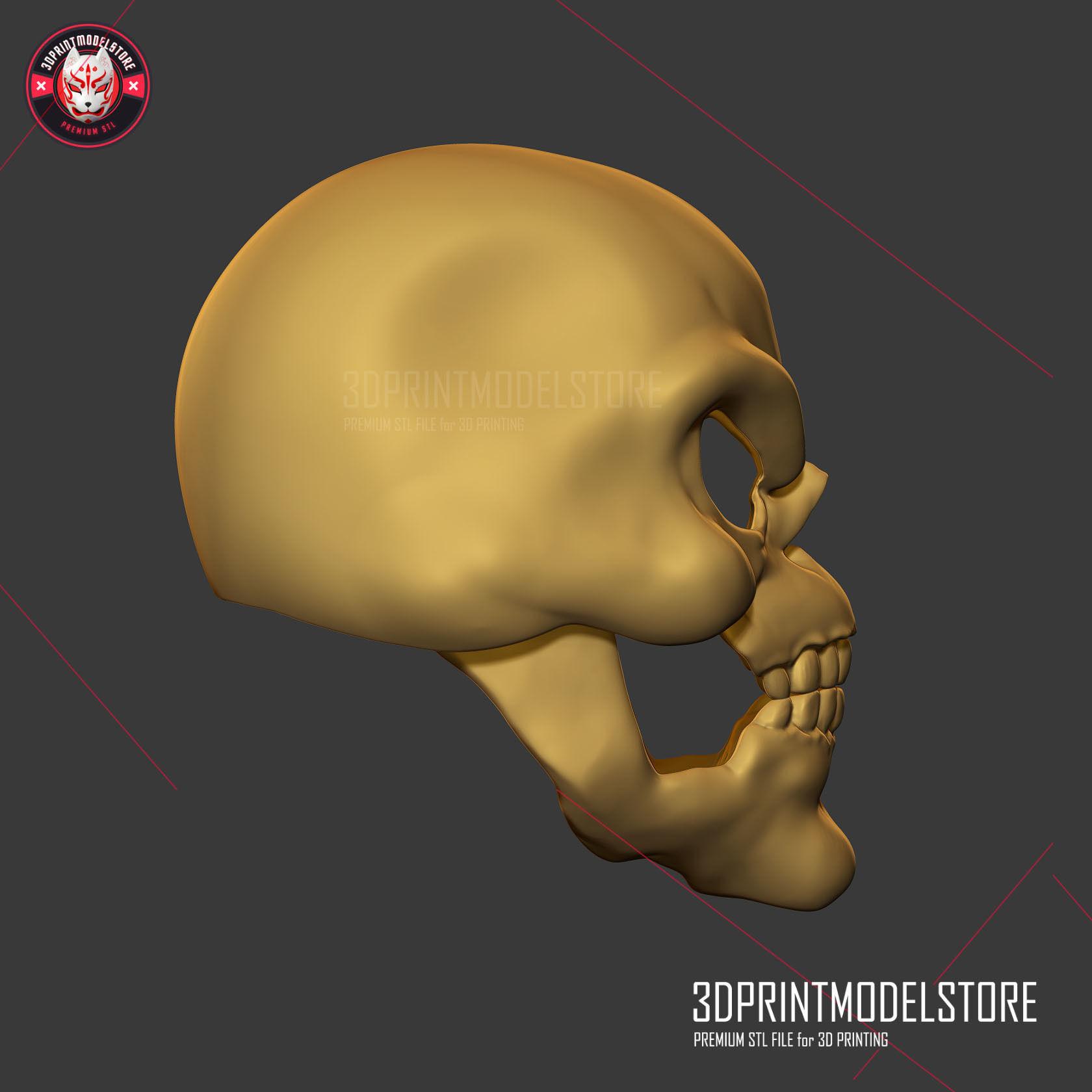 Skeletor Mask 1980 He-Man Masters Of The Universe 3D print model_10