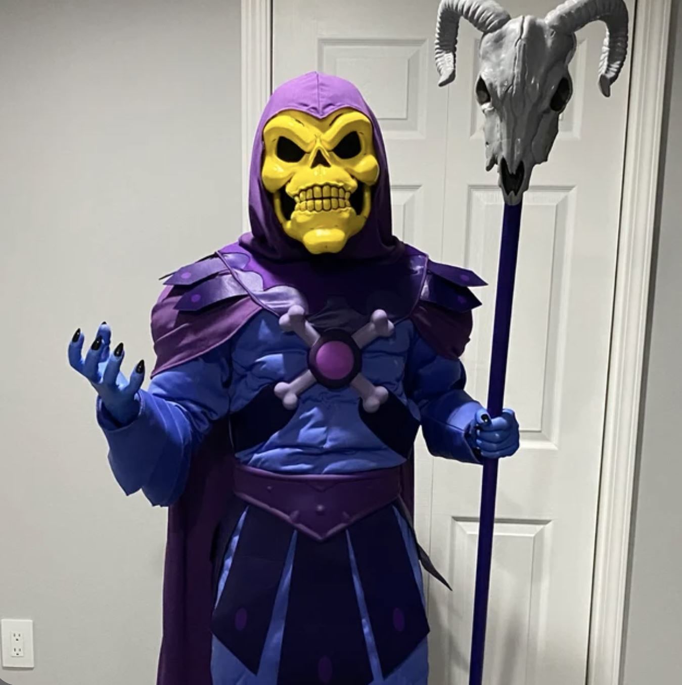 Skeletor Mask 1980 He-Man Masters Of The Universe 3D print model_2