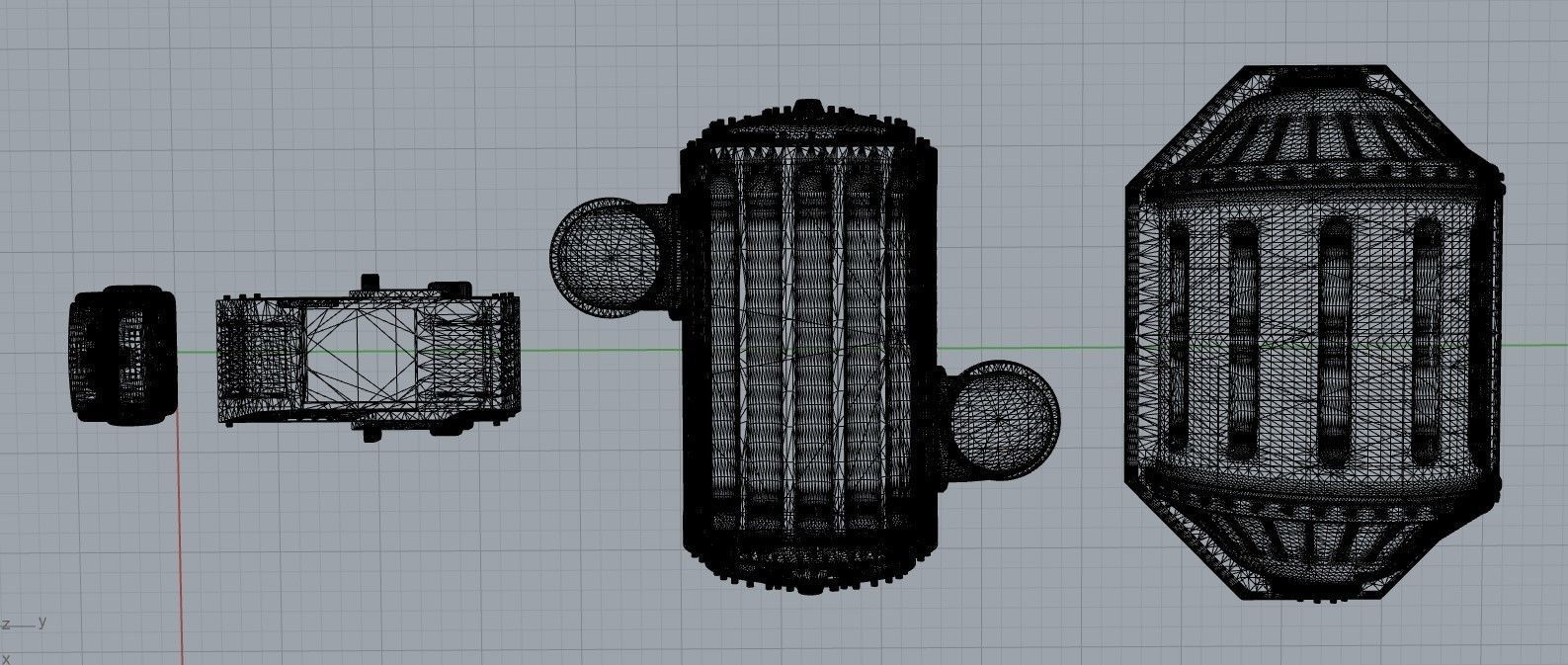 Power generators Pack 3D print model_11