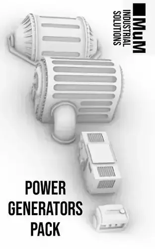 Power generators Pack 3D print model