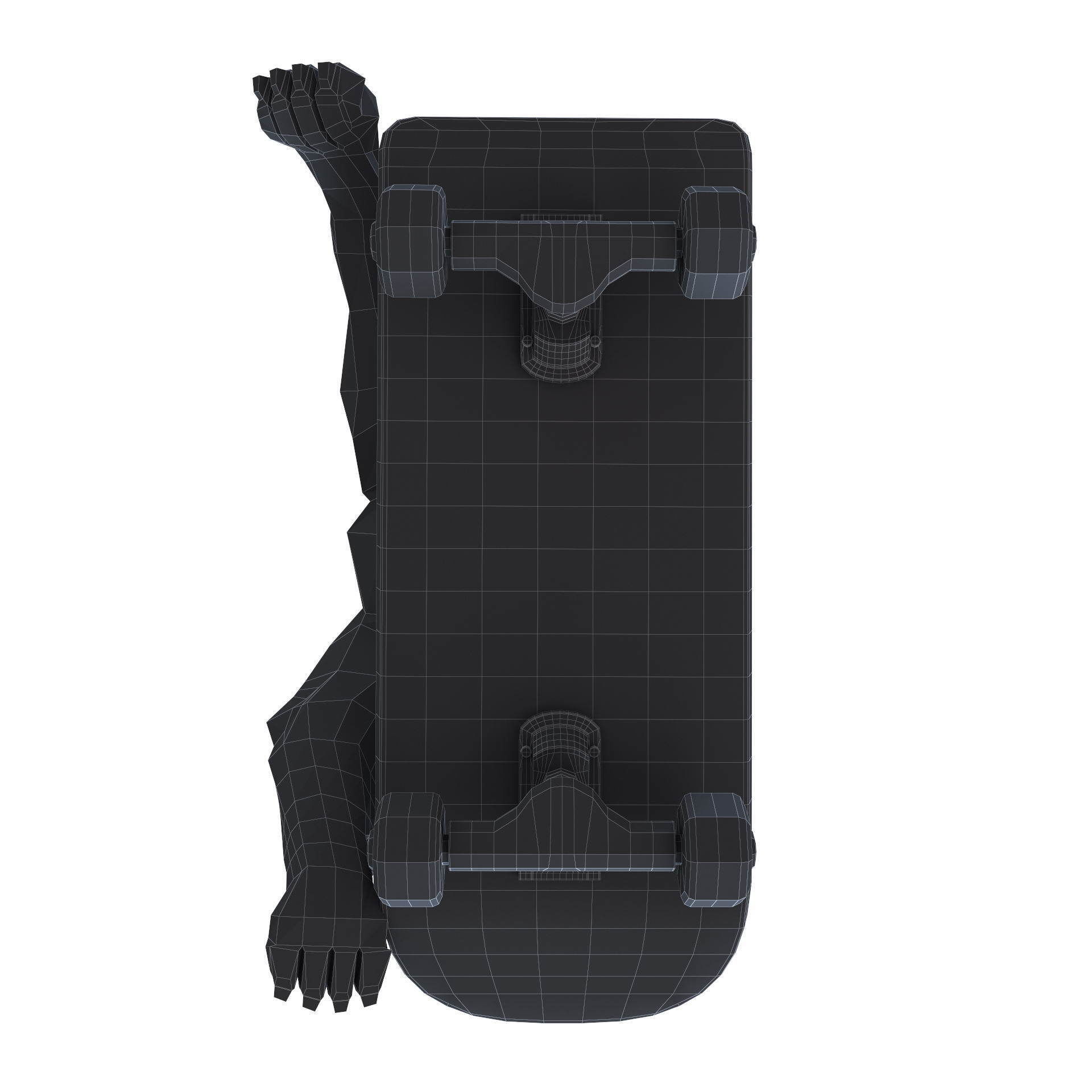 Skating Dog and the BoConcept decor set 3D model_74