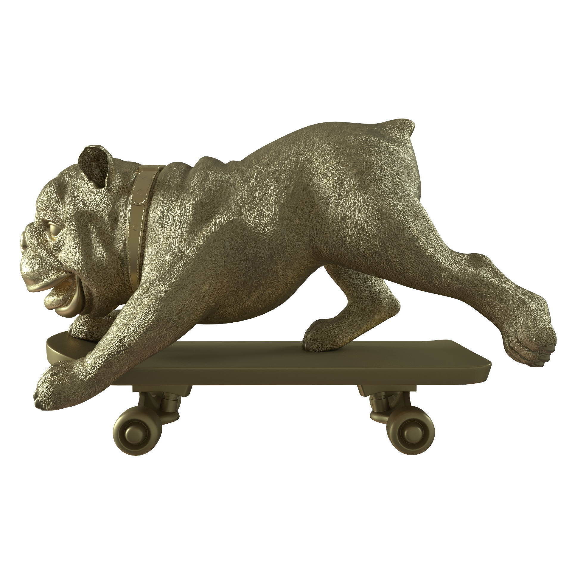 Skating Dog and the BoConcept decor set 3D model_22