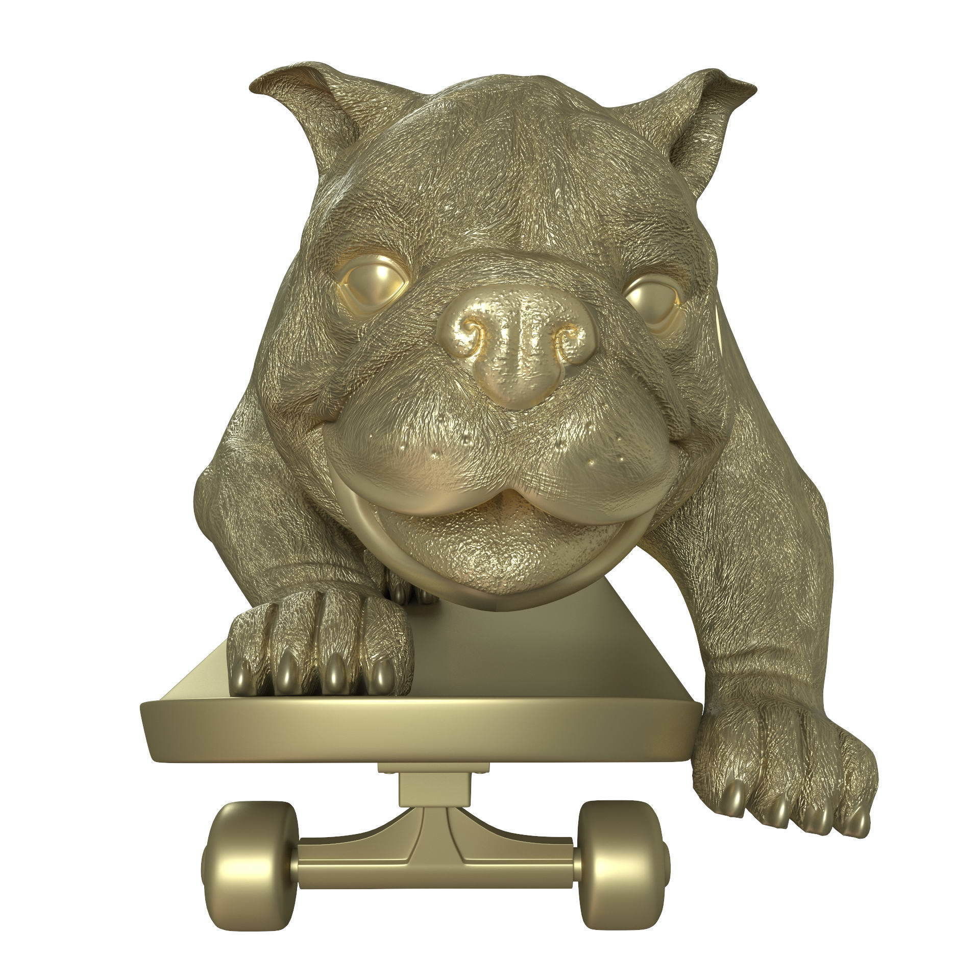 Skating Dog and the BoConcept decor set 3D model_23