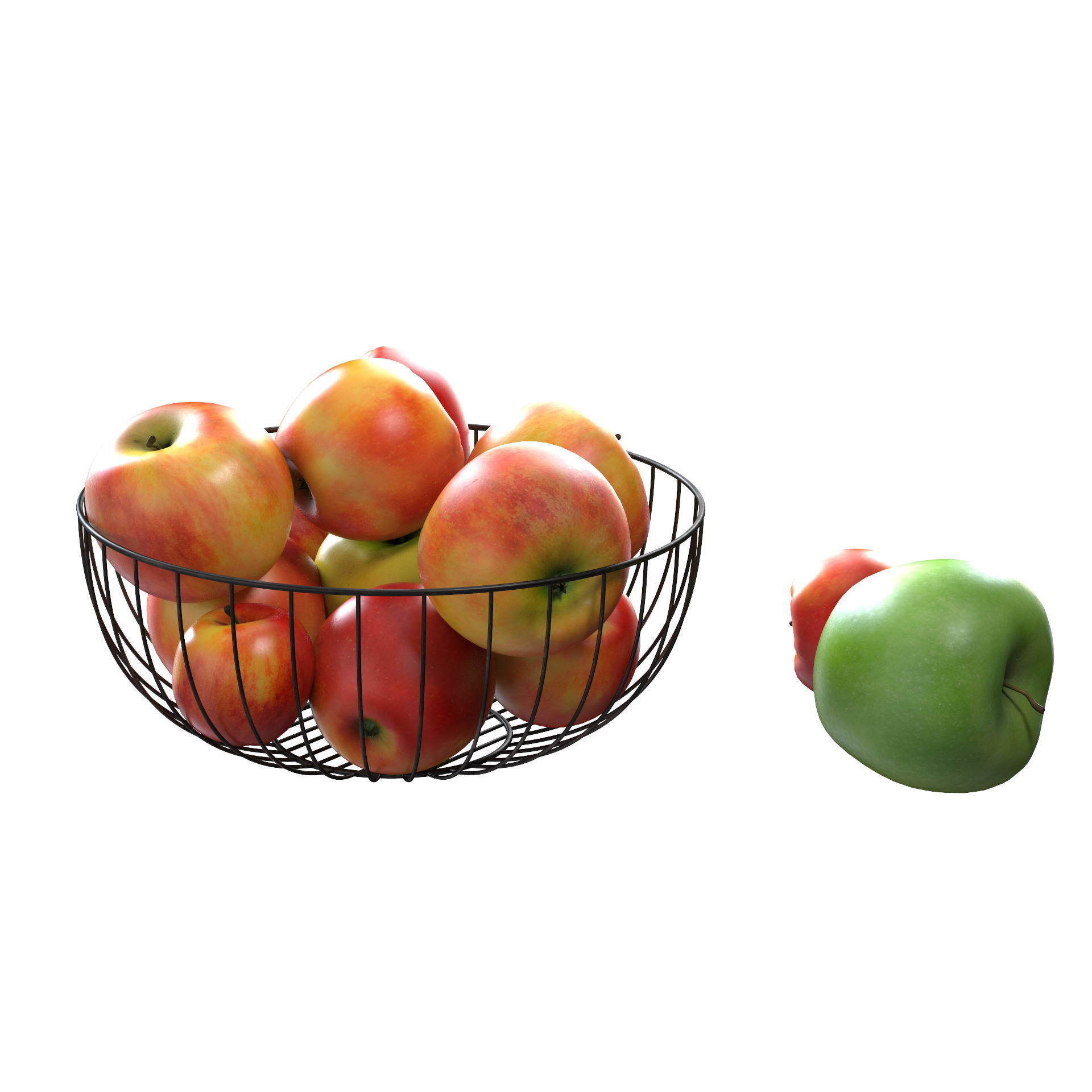 Skating Dog and the BoConcept decor set 3D model_33