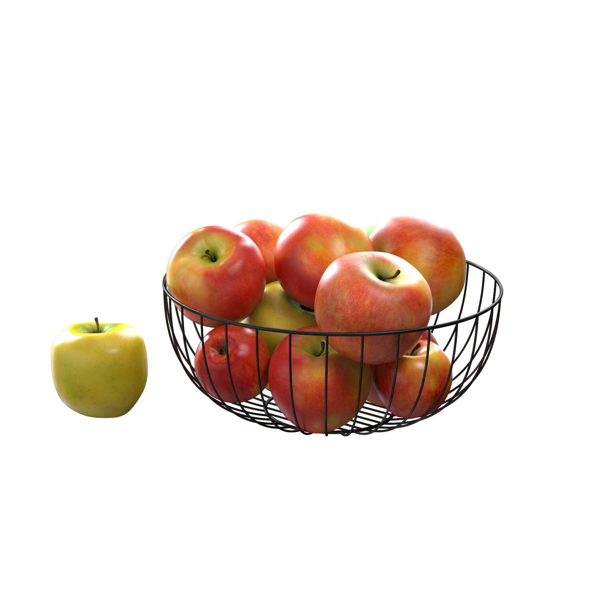 Skating Dog and the BoConcept decor set 3D model_35