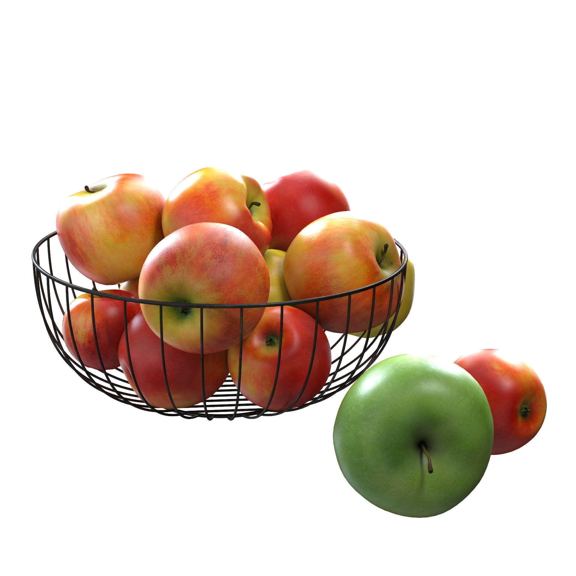 Skating Dog and the BoConcept decor set 3D model_32