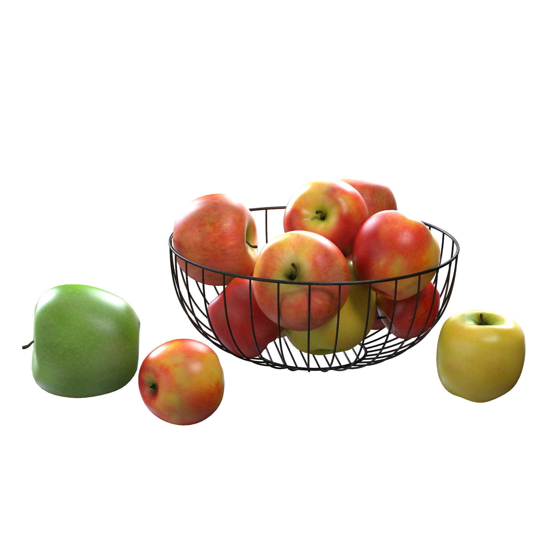 Skating Dog and the BoConcept decor set 3D model_11