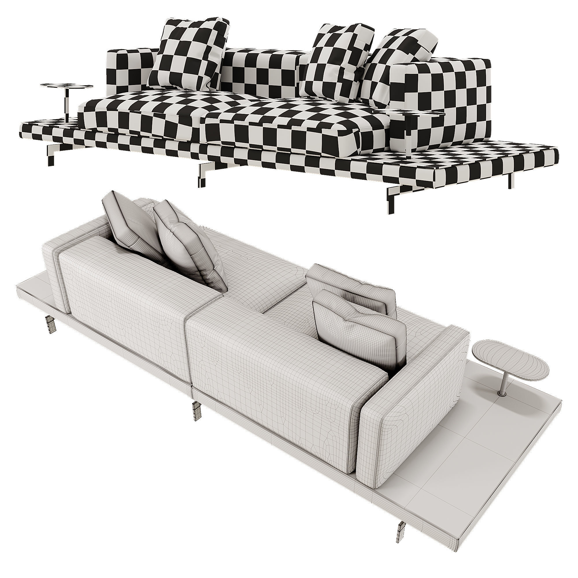 Dock Sofa option 05 3D model_4