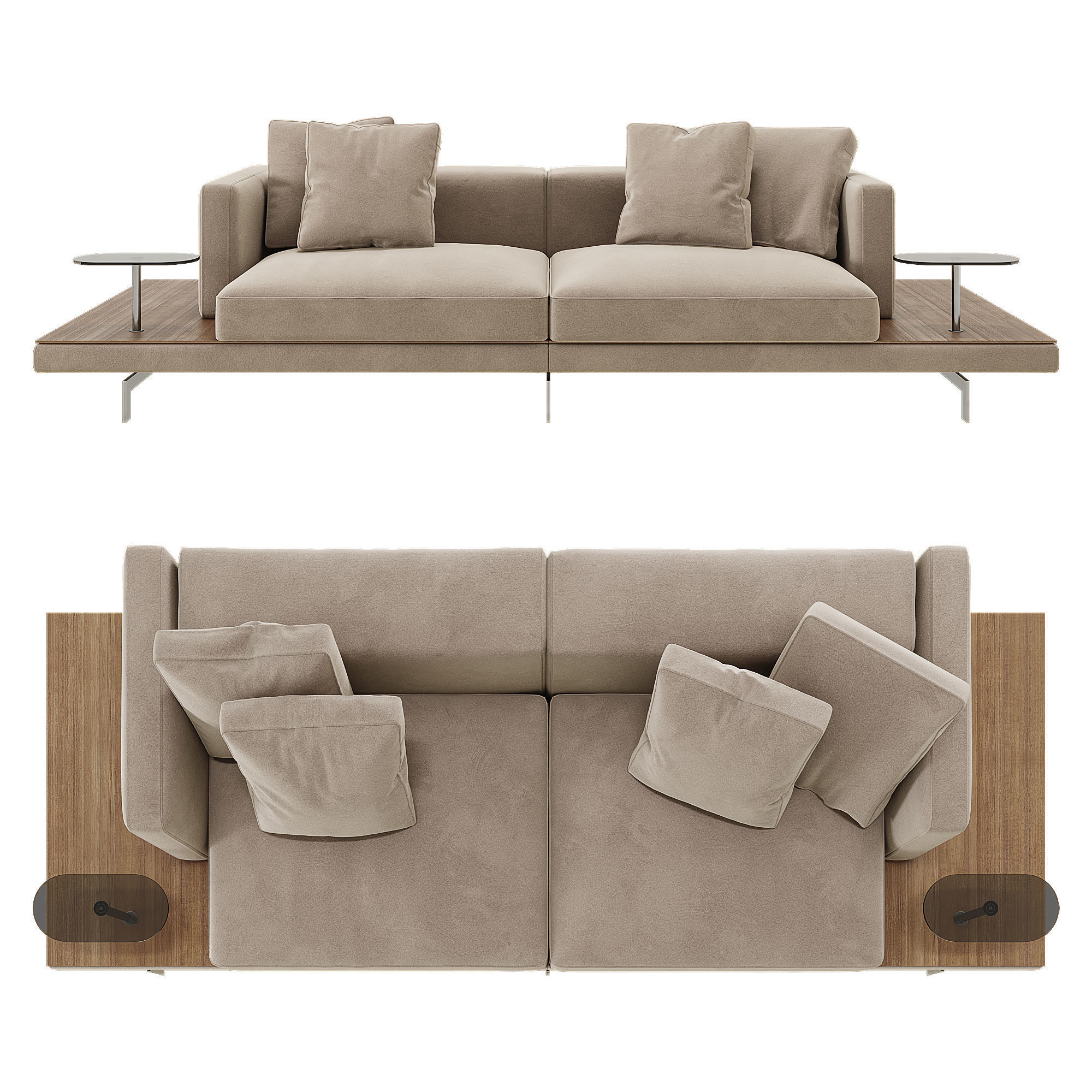 Dock Sofa option 05 3D model_1