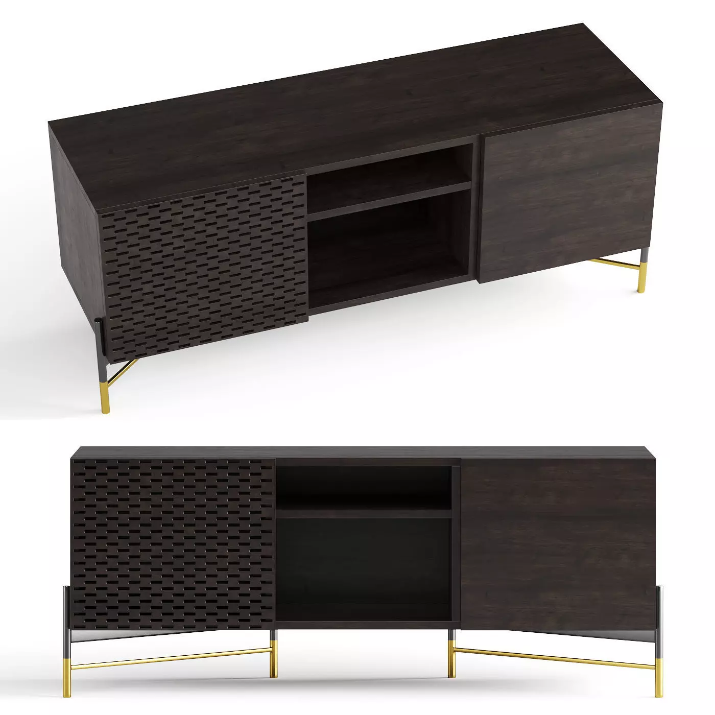 TV cabinet NORFORT 3D model