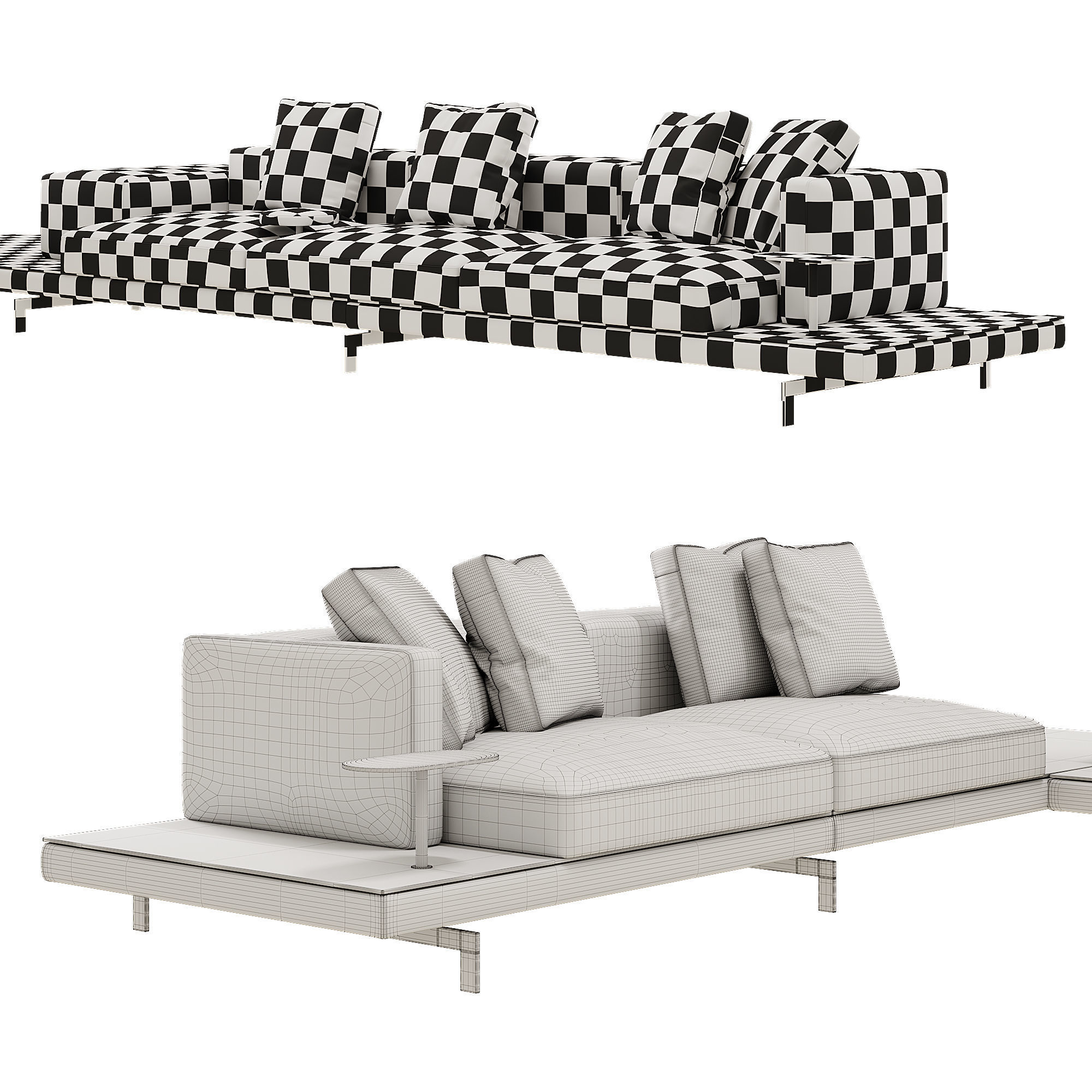 Dock Sofa option 01 3D model_4