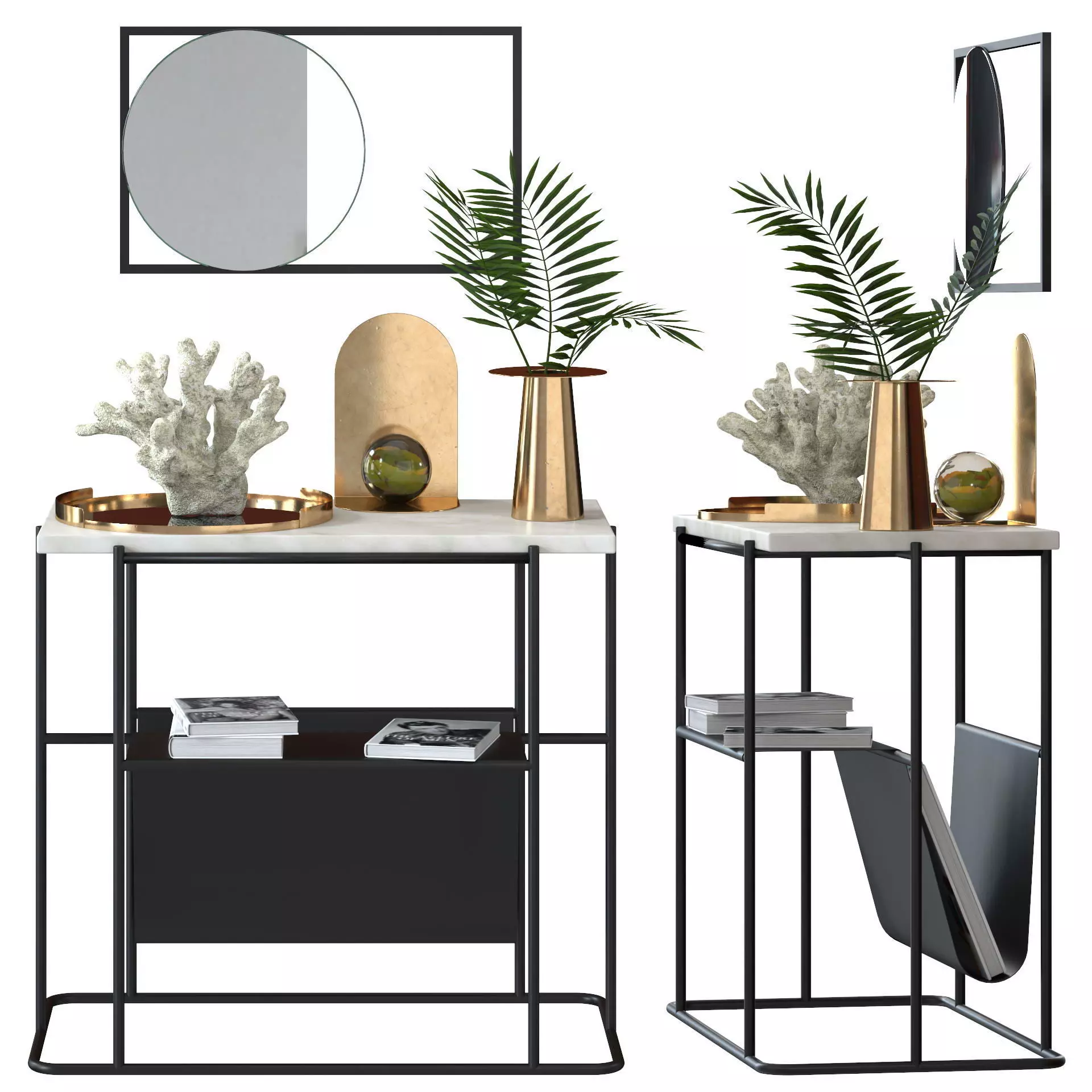 BoConcept decor set 2 3D model_0