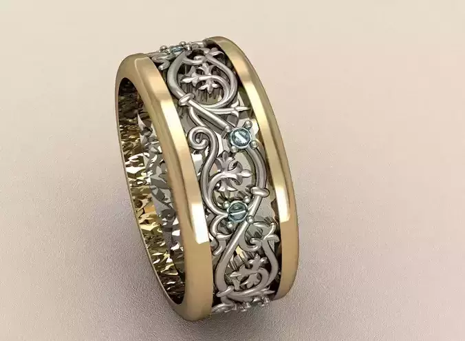 Wedding ring 2138