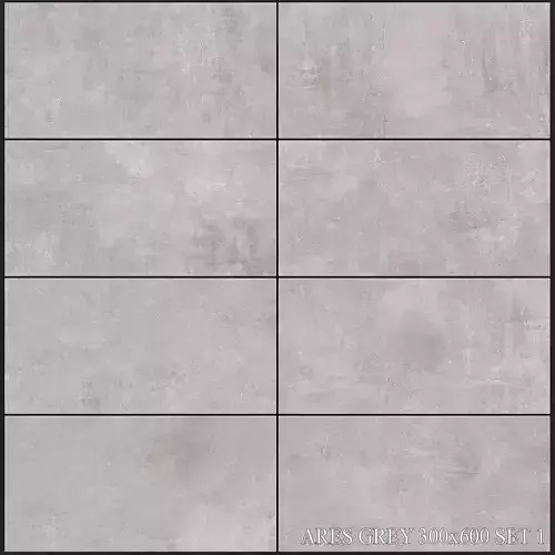 Yurtbay Seramik Ares Grey 300x600 Set 1 3D model