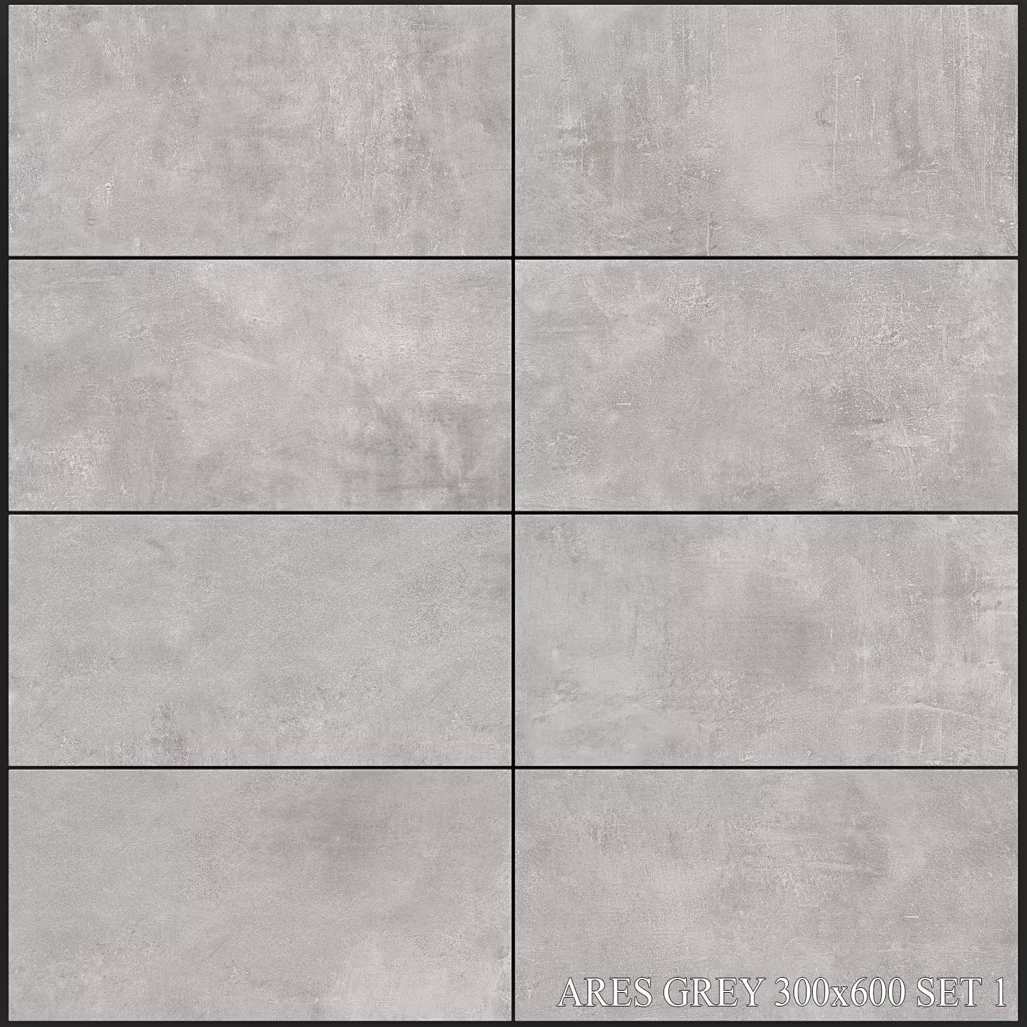 Yurtbay Seramik Ares Grey 300x600 Set 1 3D model_0