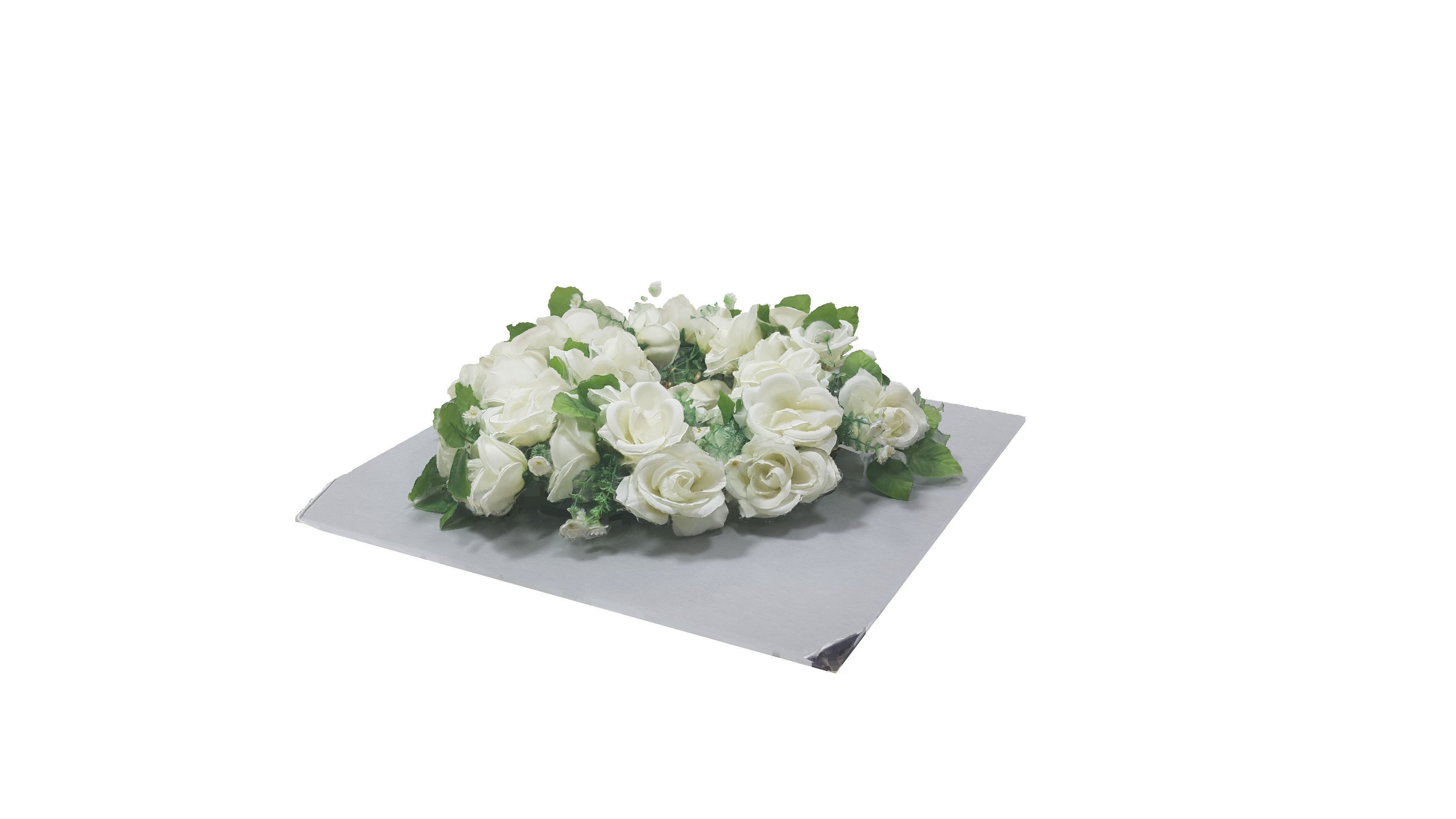 Scanned flowerDecorations Free 3D model_0