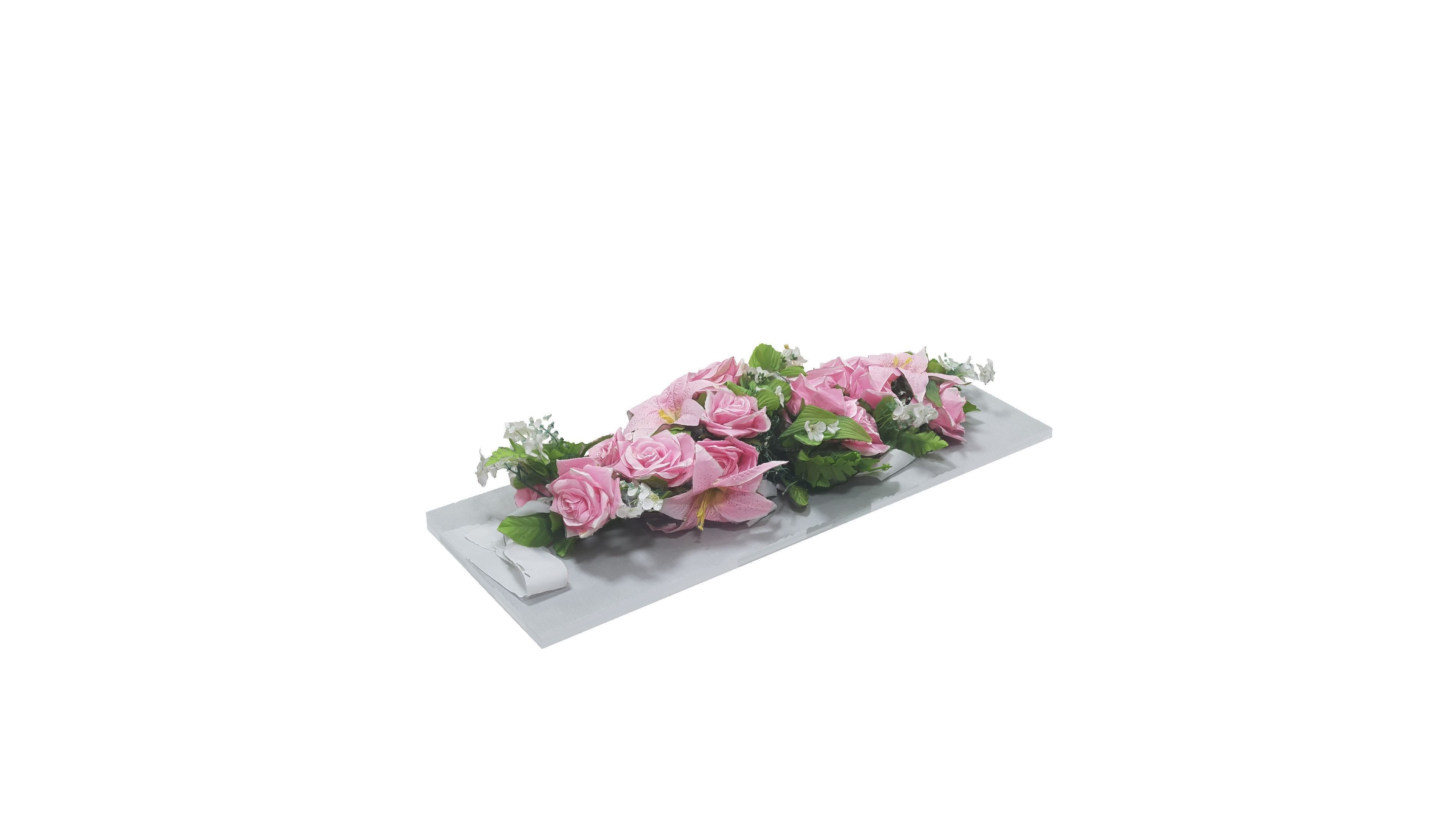 Scanned flowerDecorations Free 3D model_13