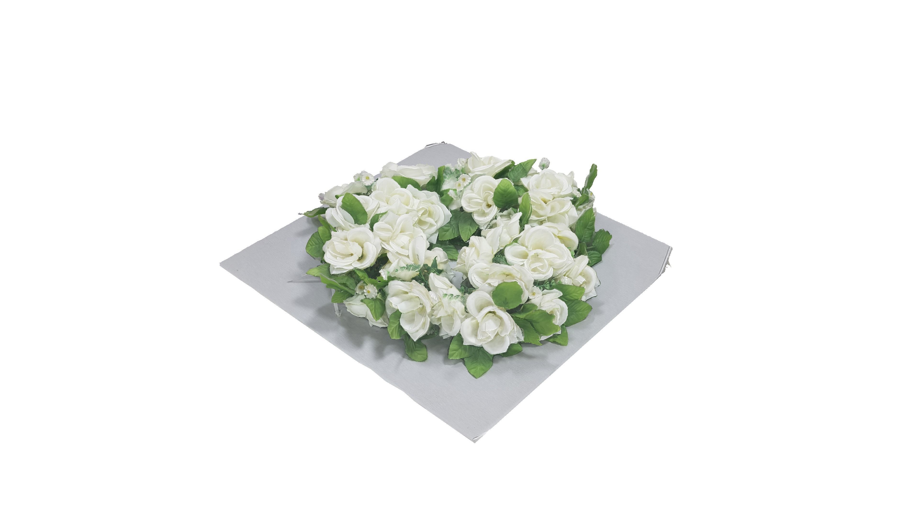 Scanned flowerDecorations Free 3D model_3